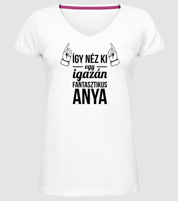  minta fehér pólón