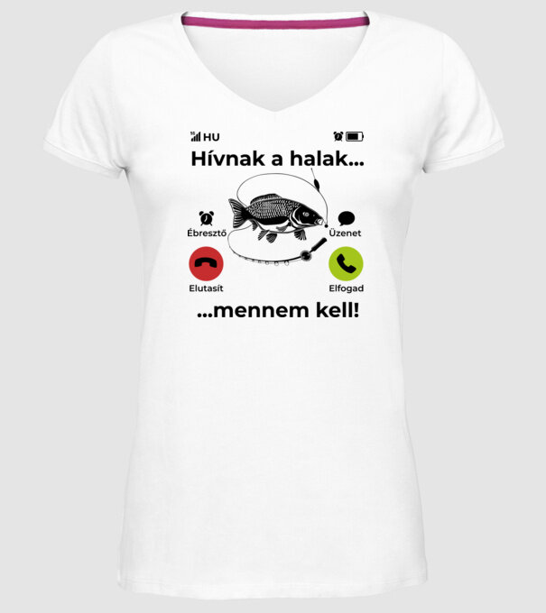  minta fehér pólón