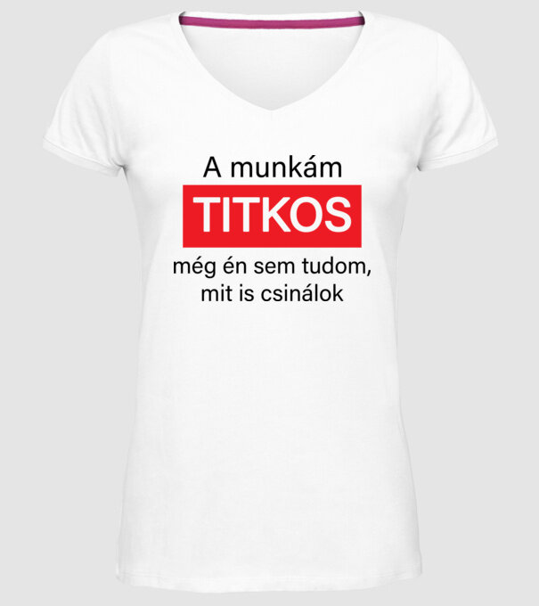  minta fehér pólón