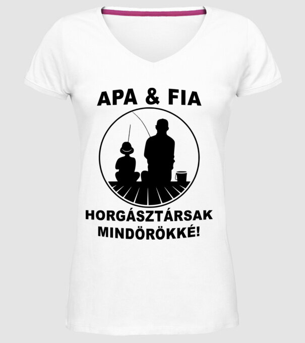  minta fehér pólón