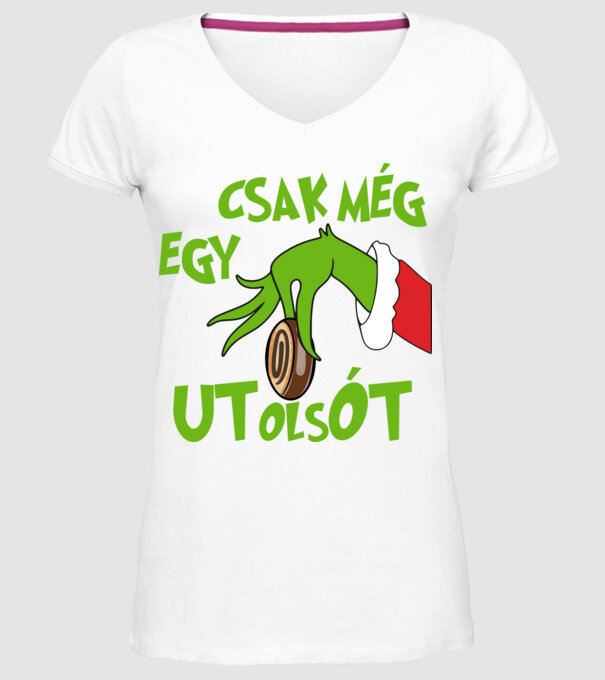  minta fehér pólón