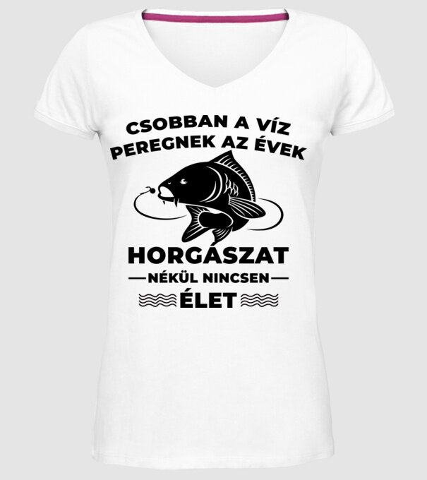  minta fehér pólón