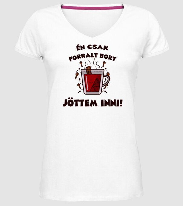  minta fehér pólón