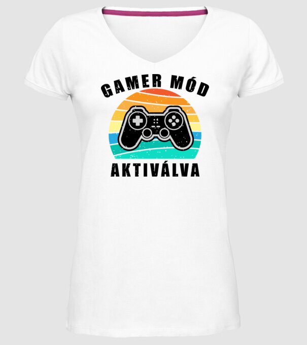 minta fehér pólón