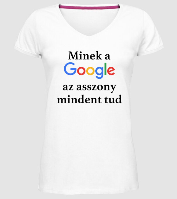  minta fehér pólón