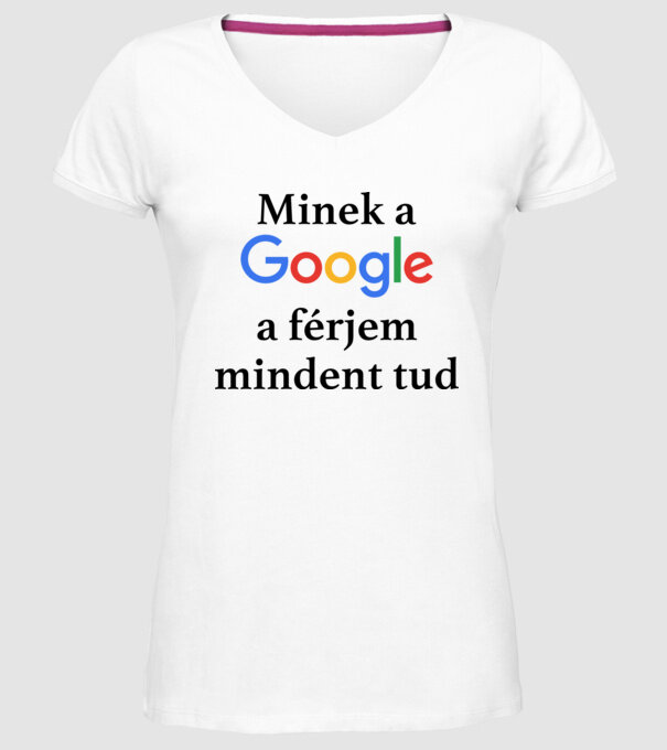  minta fehér pólón