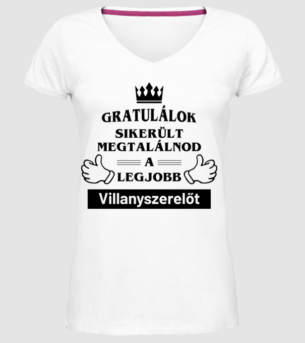  minta fehér pólón