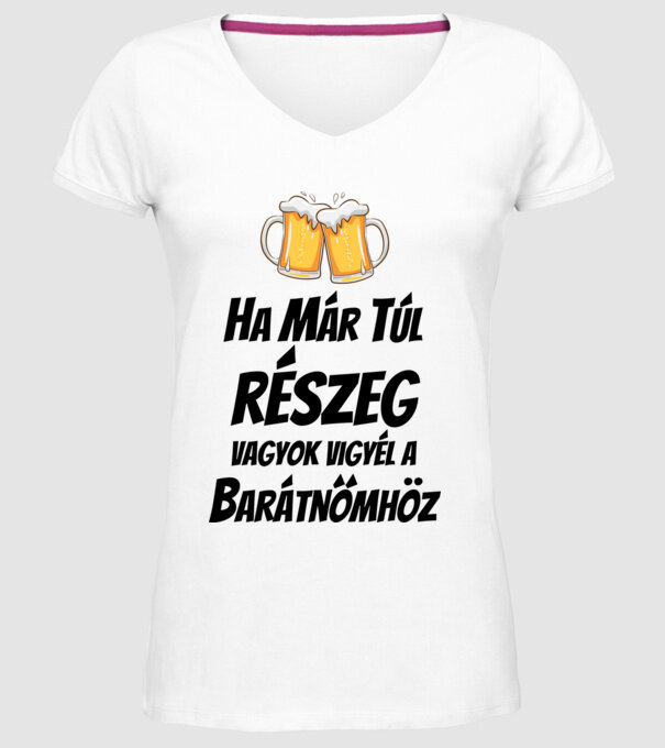 minta fehér pólón
