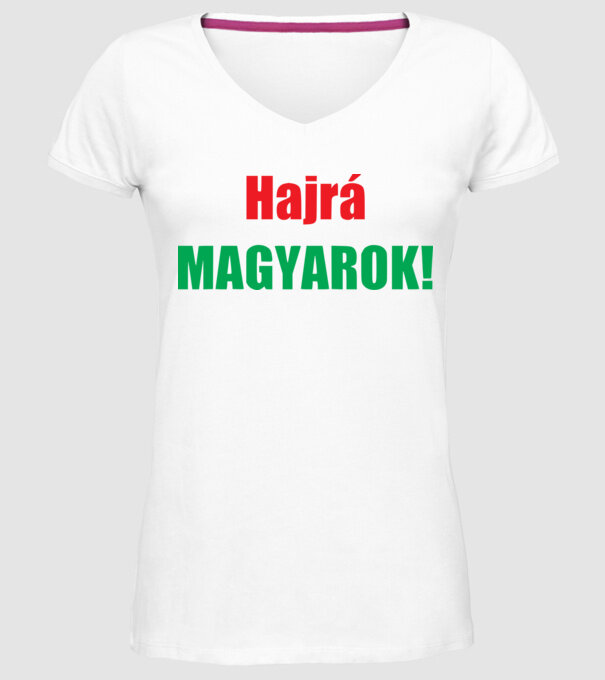  minta fehér pólón