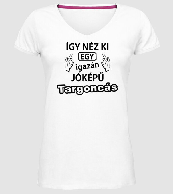  minta fehér pólón