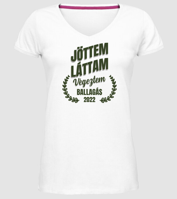  minta fehér pólón