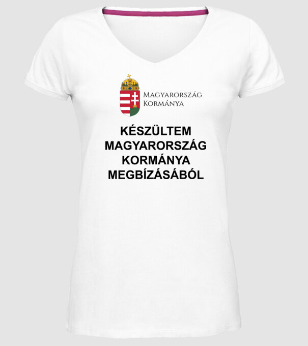  minta fehér pólón