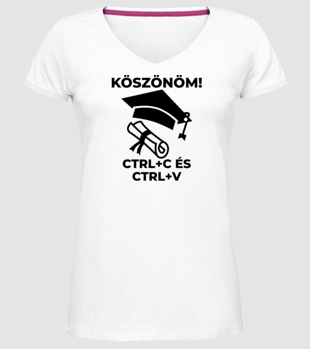  minta fehér pólón