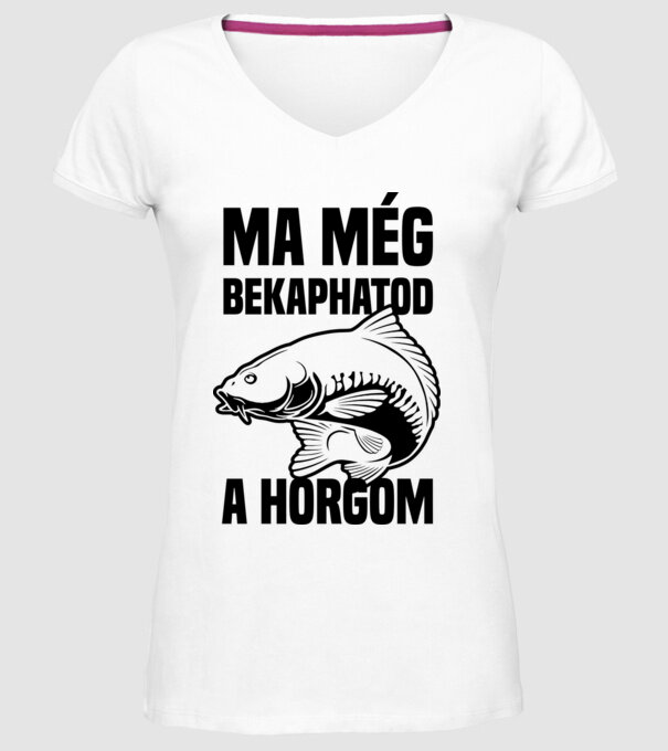  minta fehér pólón