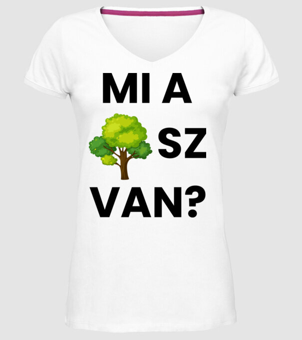  minta fehér pólón