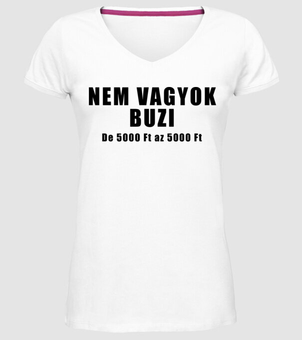  minta fehér pólón