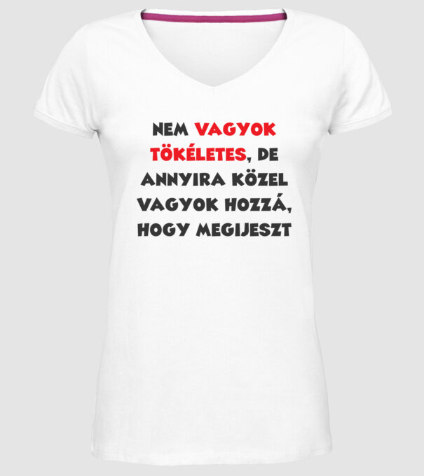  minta fehér pólón