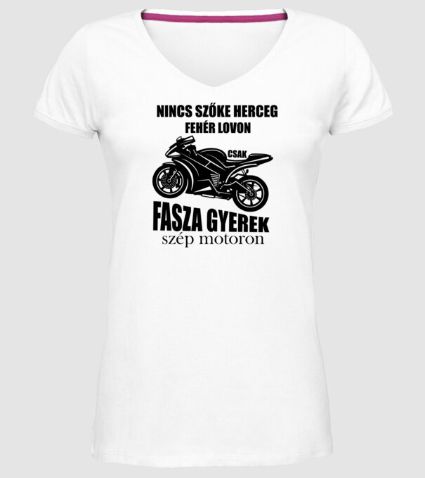  minta fehér pólón