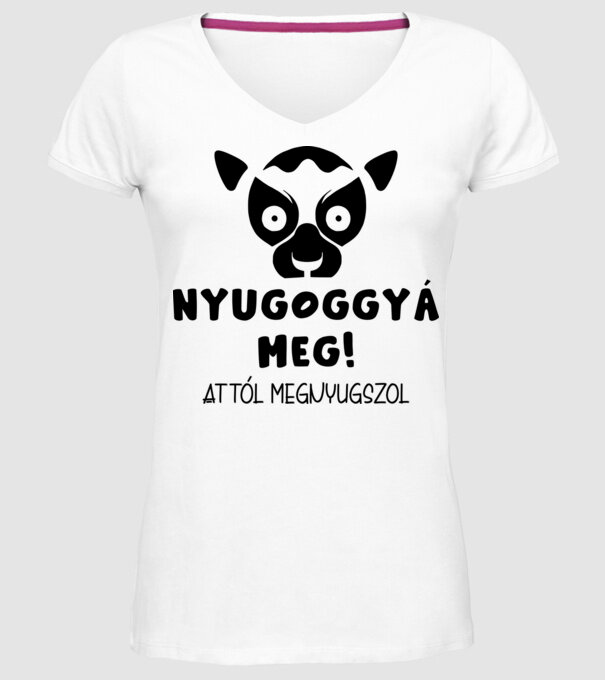  minta fehér pólón