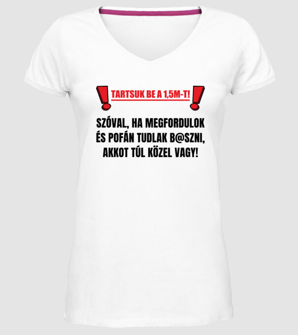 minta fehér pólón