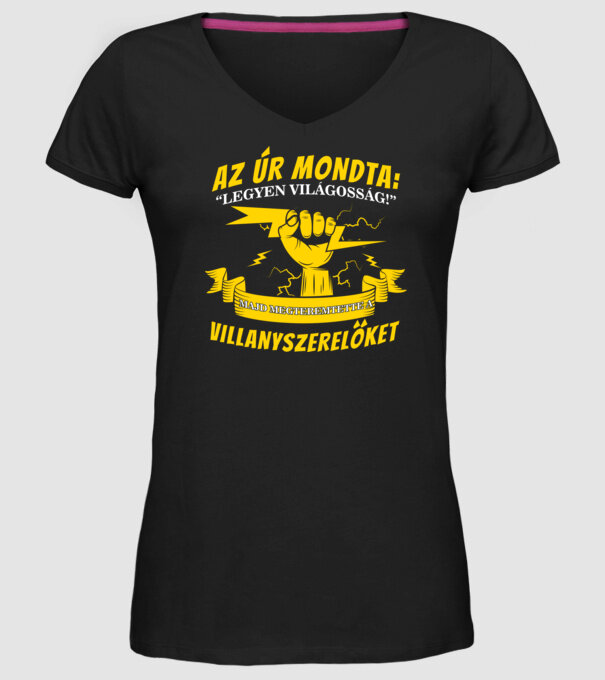  minta fekete pólón