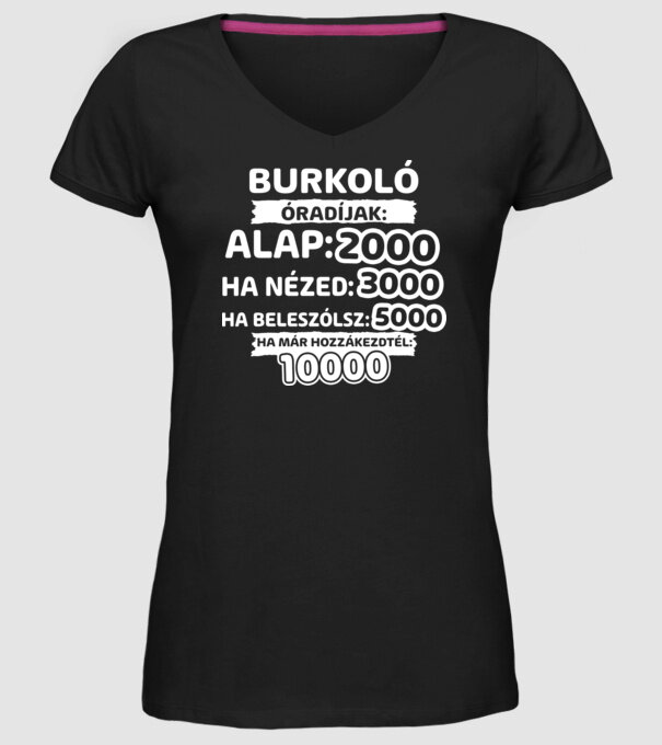  minta fekete pólón