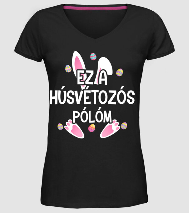  minta fekete pólón