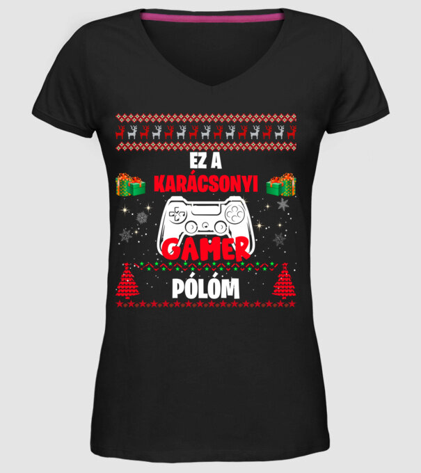  minta fekete pólón
