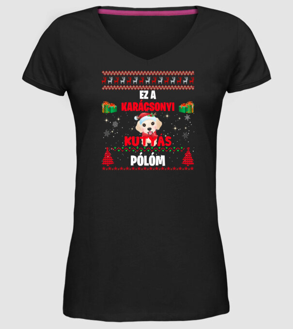  minta fekete pólón