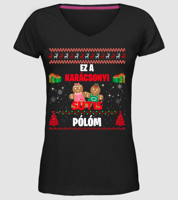  minta fekete pólón