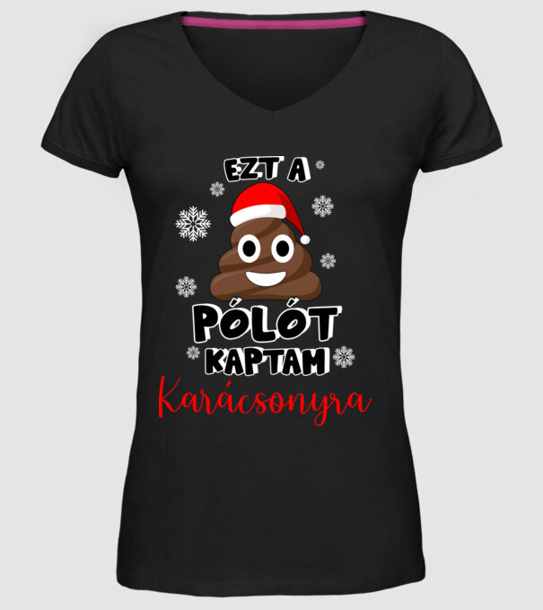  minta fekete pólón