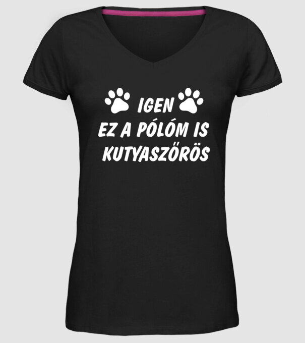  minta fekete pólón