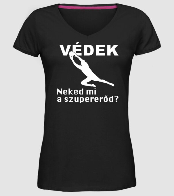  minta fekete pólón