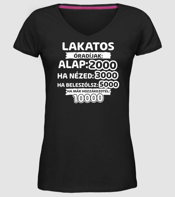  minta fekete pólón
