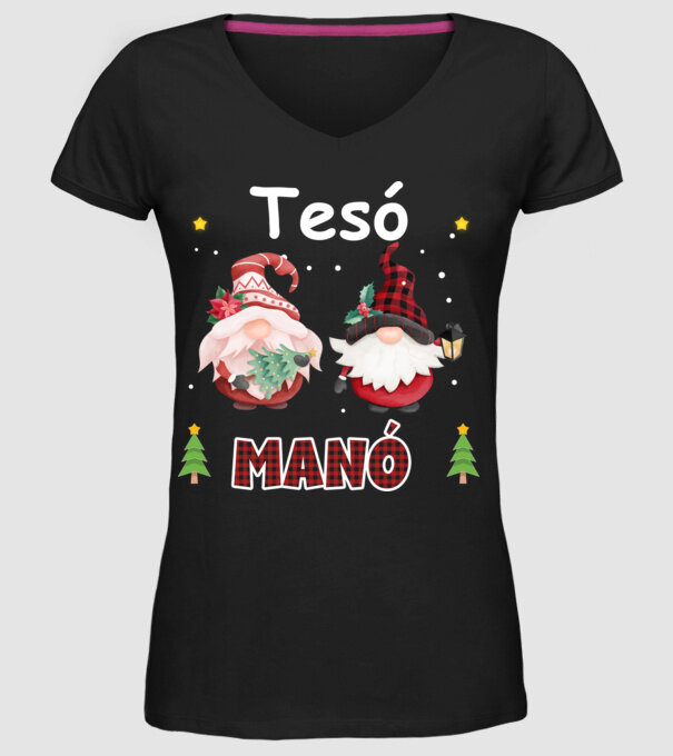  minta fekete pólón