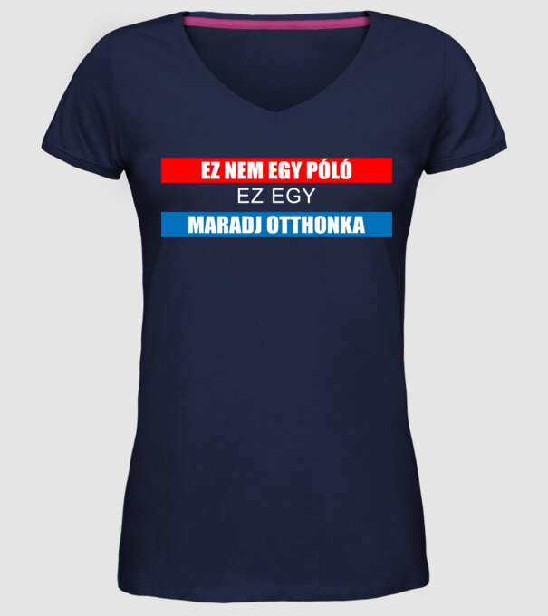 minta sötétkék pólón