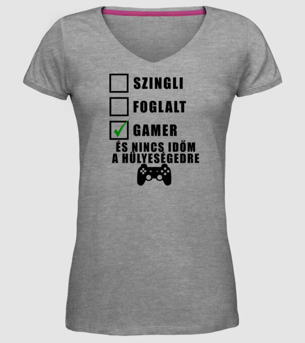  minta szürke pólón