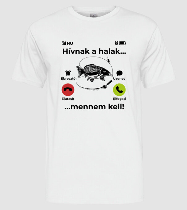  minta fehér pólón
