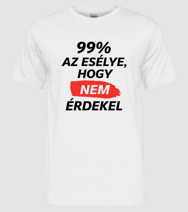  minta fehér pólón