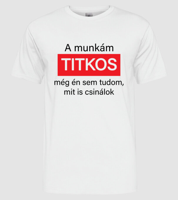  minta fehér pólón