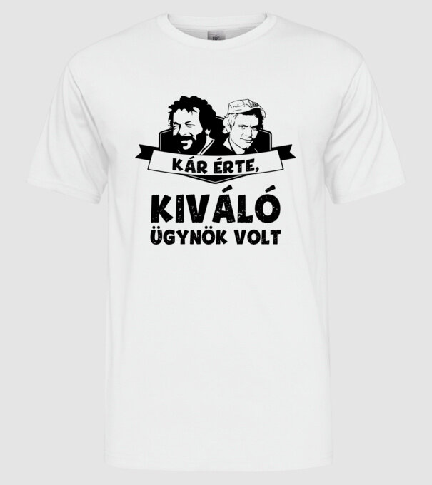  minta fehér pólón