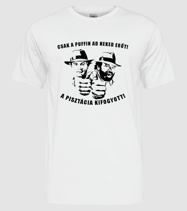  minta fehér pólón