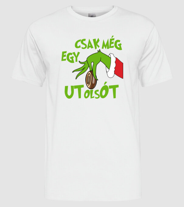  minta fehér pólón