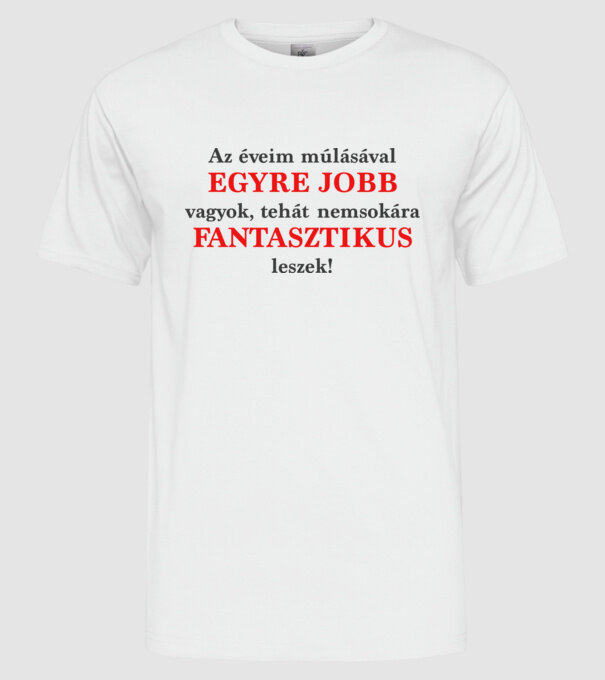  minta fehér pólón