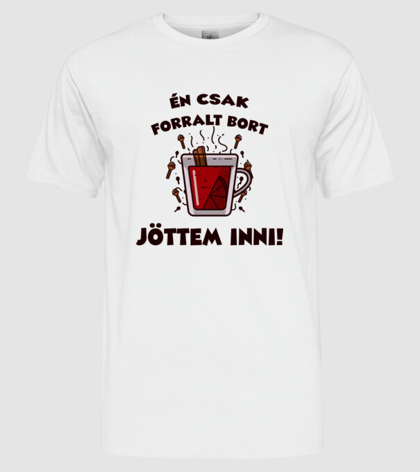  minta fehér pólón