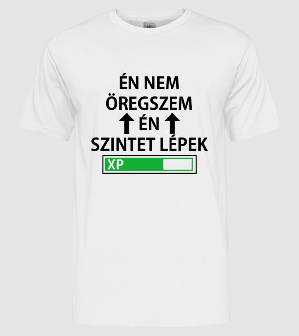  minta fehér pólón