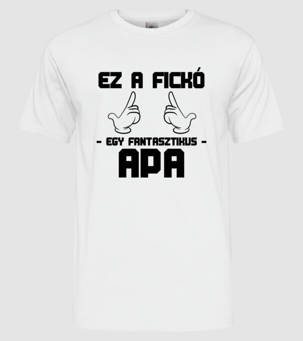  minta fehér pólón