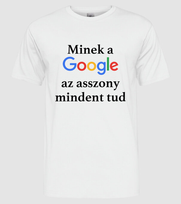  minta fehér pólón