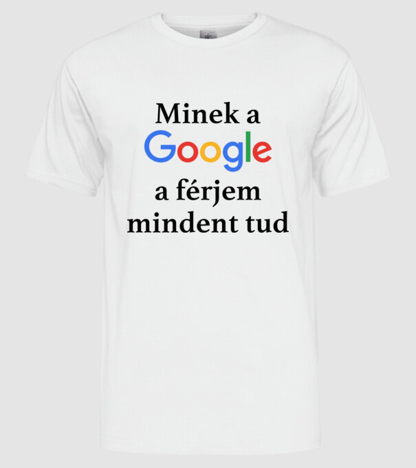  minta fehér pólón