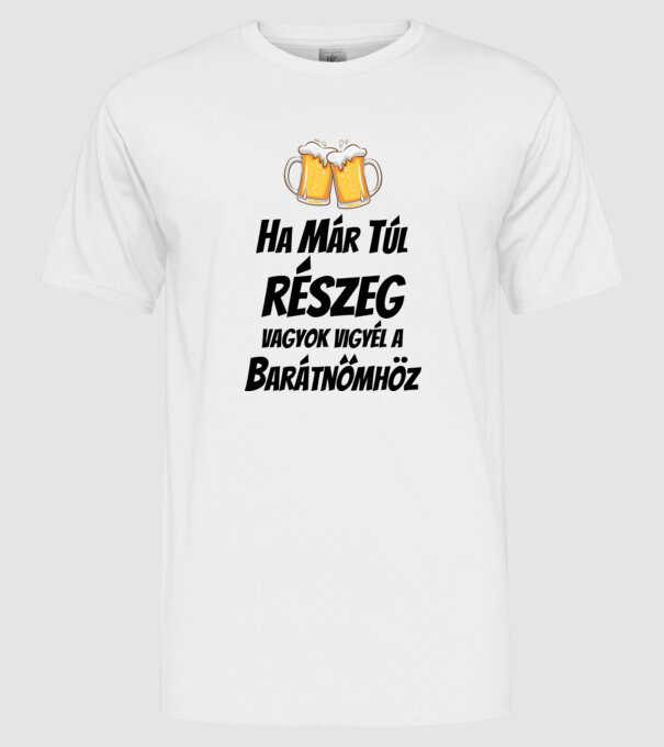  minta fehér pólón